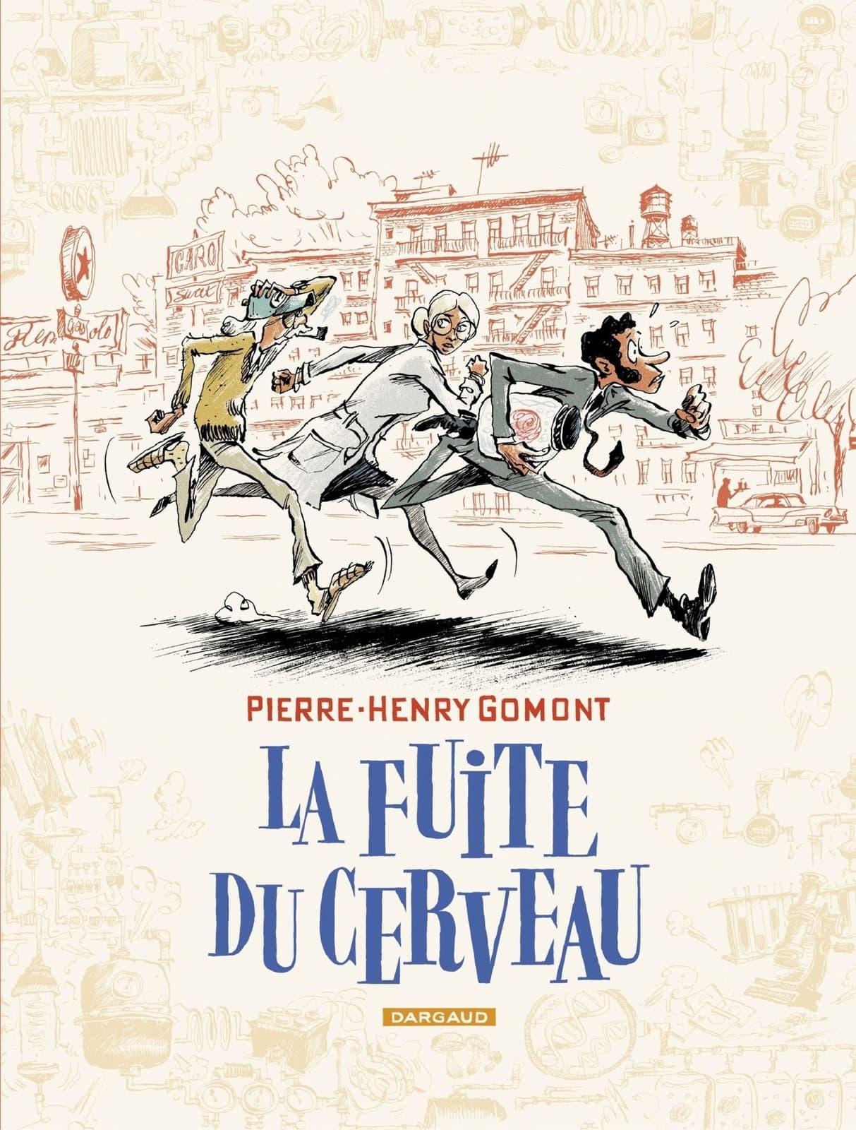 La Fuite du cerveau - tome1 - Cover