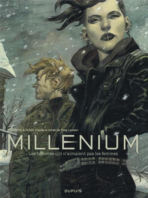 Millénium : Intégrale vol.1 : Tomes 1 et 2 : les hommes qui n'aimaient pas les femmes Tome 1 et Tome 2 - Cover