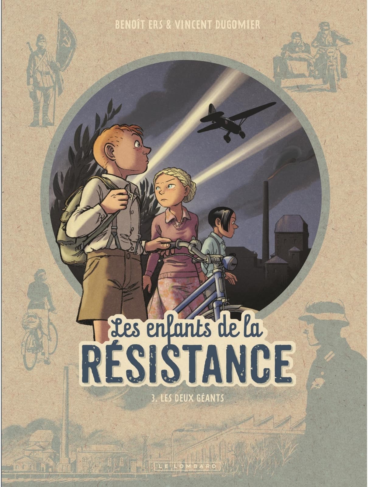 Les Enfants de la Résistance - Tome 3 - Les Deux géants - Cover