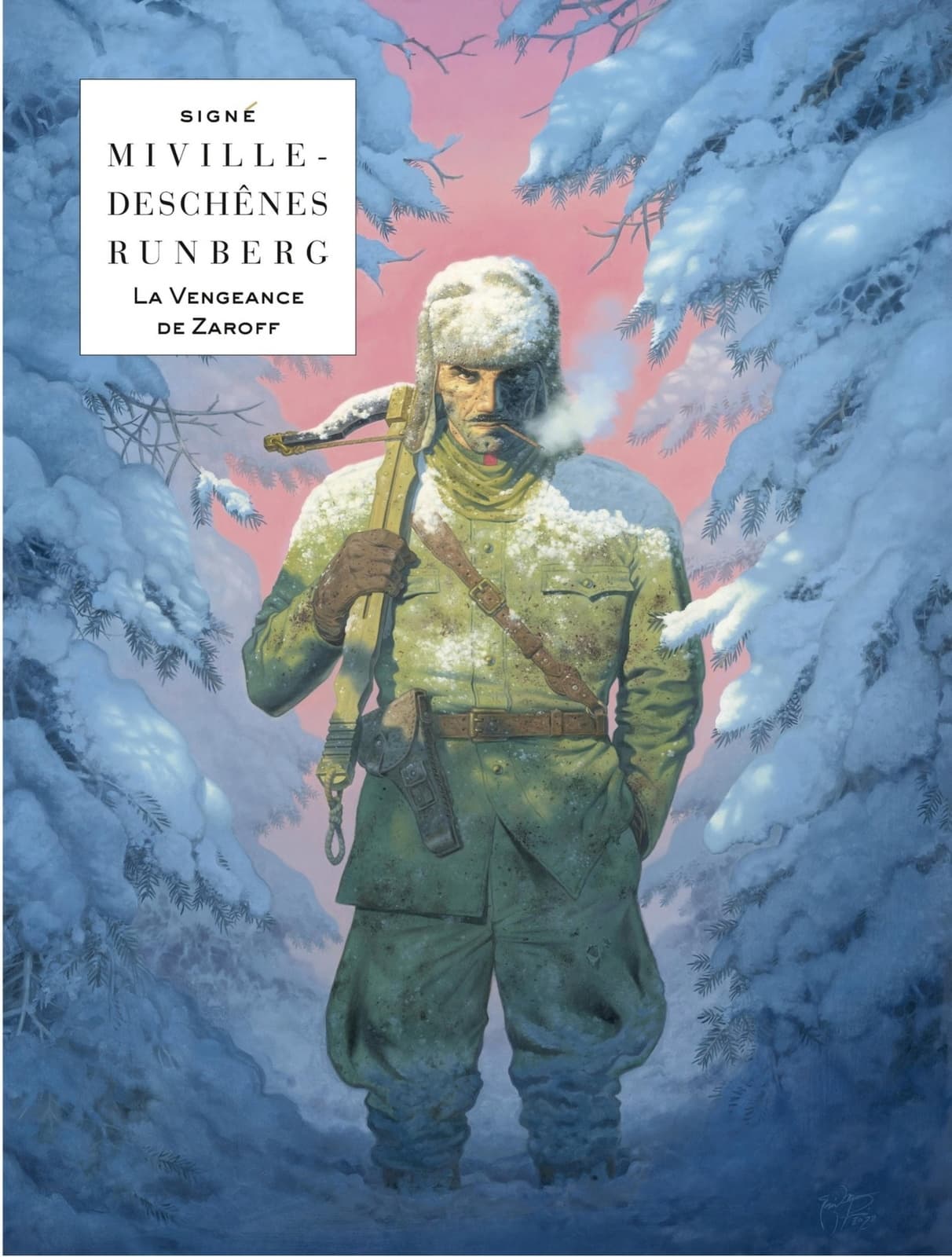 La Vengeance de Zaroff - Cover