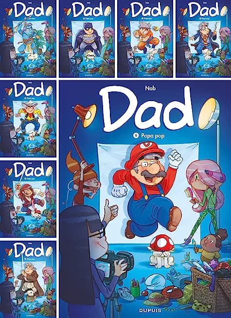 Dad - Tome 9 - Papa pop / 8 variantes de couverture - Cover