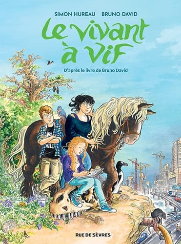 Le vivant à vif - Cover