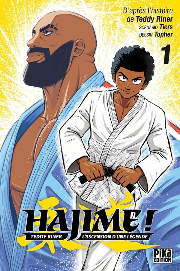 Hajime ! T01: Teddy Riner : l'ascension d'une légende - Cover