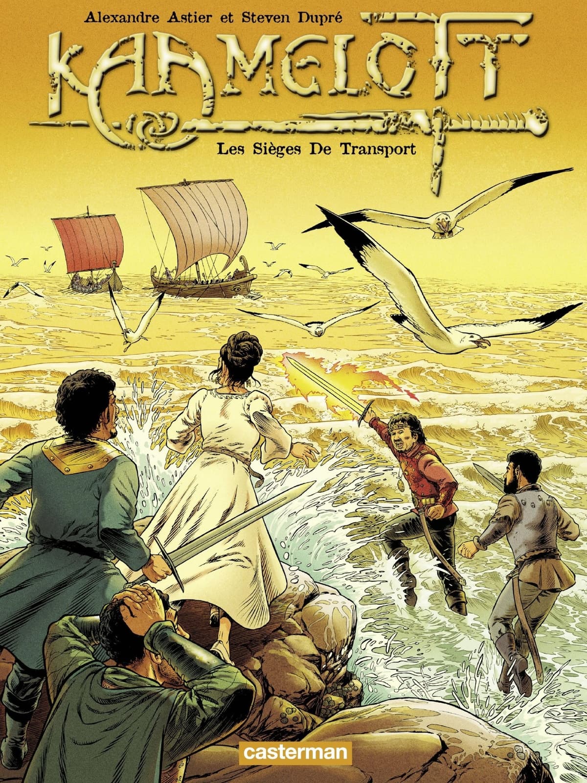 Kaamelott (Tome 2) - Les Sièges De Transport - Cover
