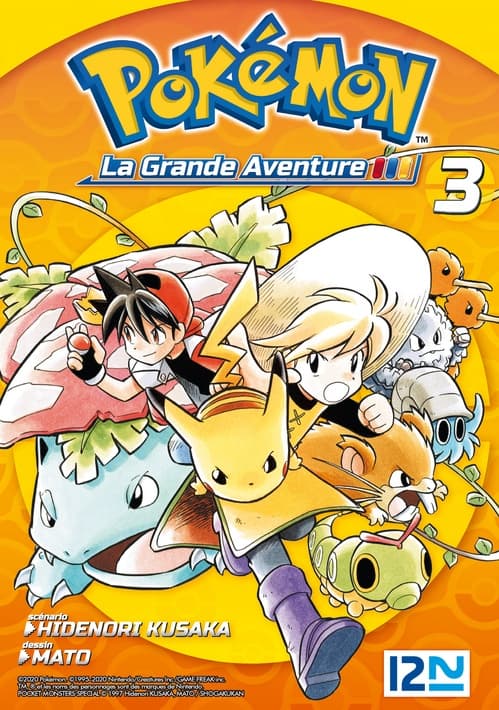 Pokémon - La Grande Aventure - tome 3 - Cover