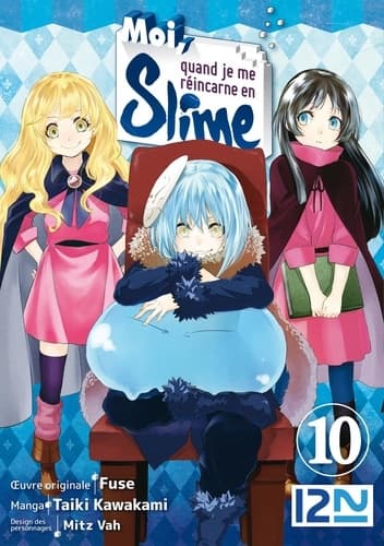 Moi, quand je me réincarne en Slime - tome 10 - Cover