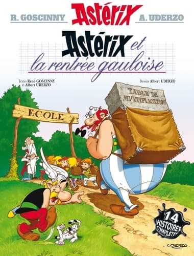 Astérix - Astérix et la rentrée gauloise - n°32 - Cover
