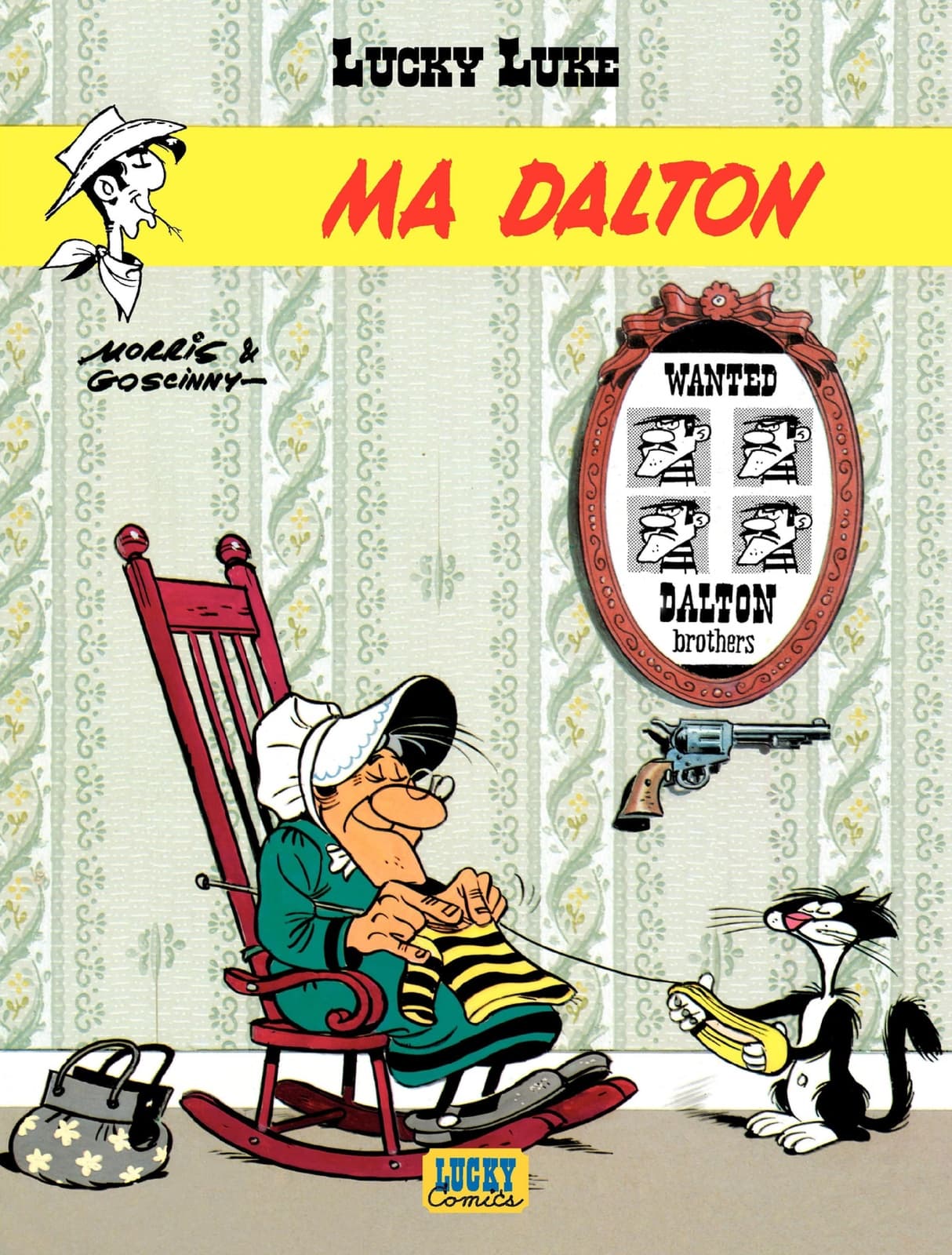 Lucky Luke - tome 7 - Ma Dalton - Cover