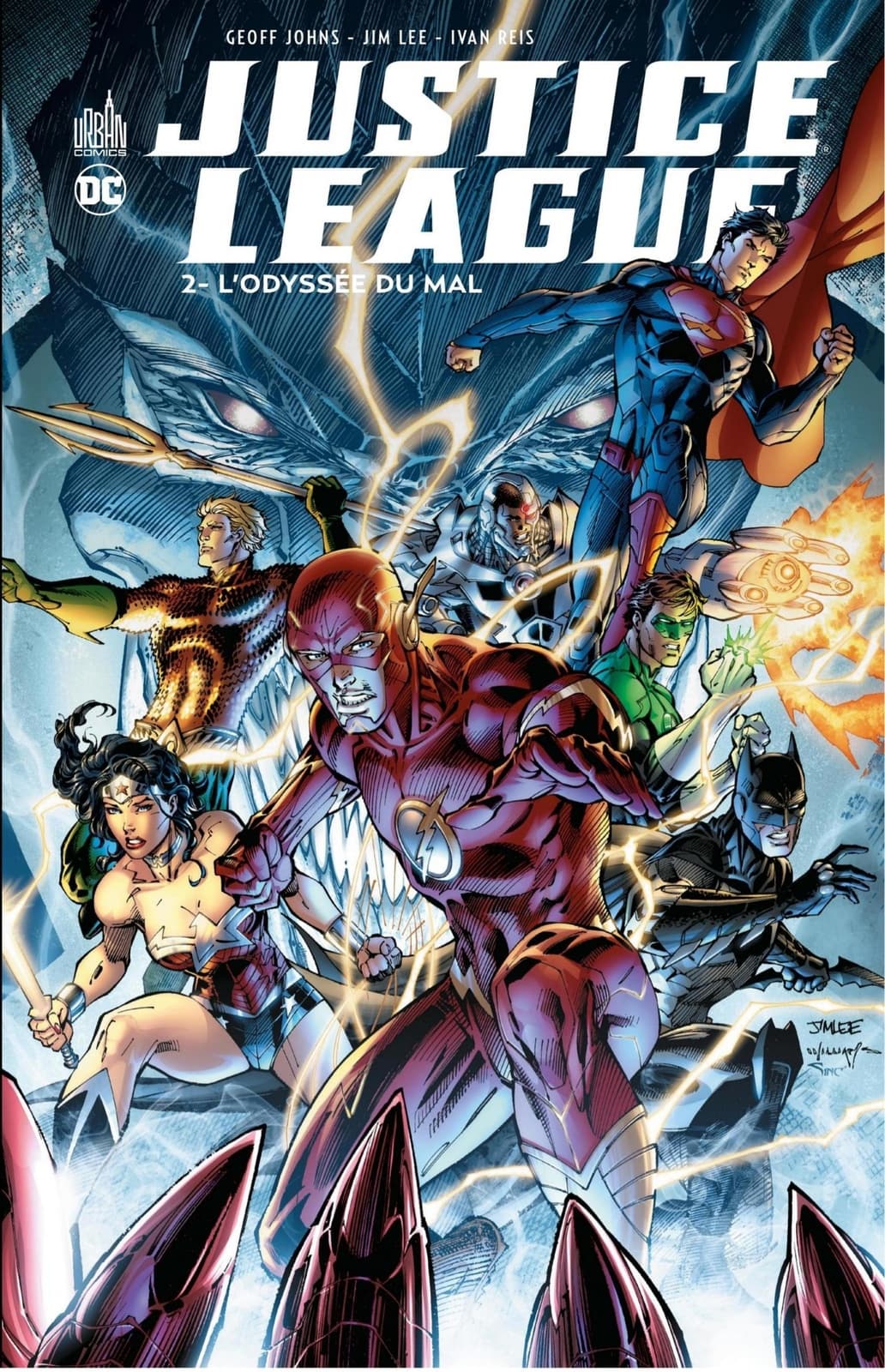 Justice League - Tome 2 - L'odyssée du mal - Cover