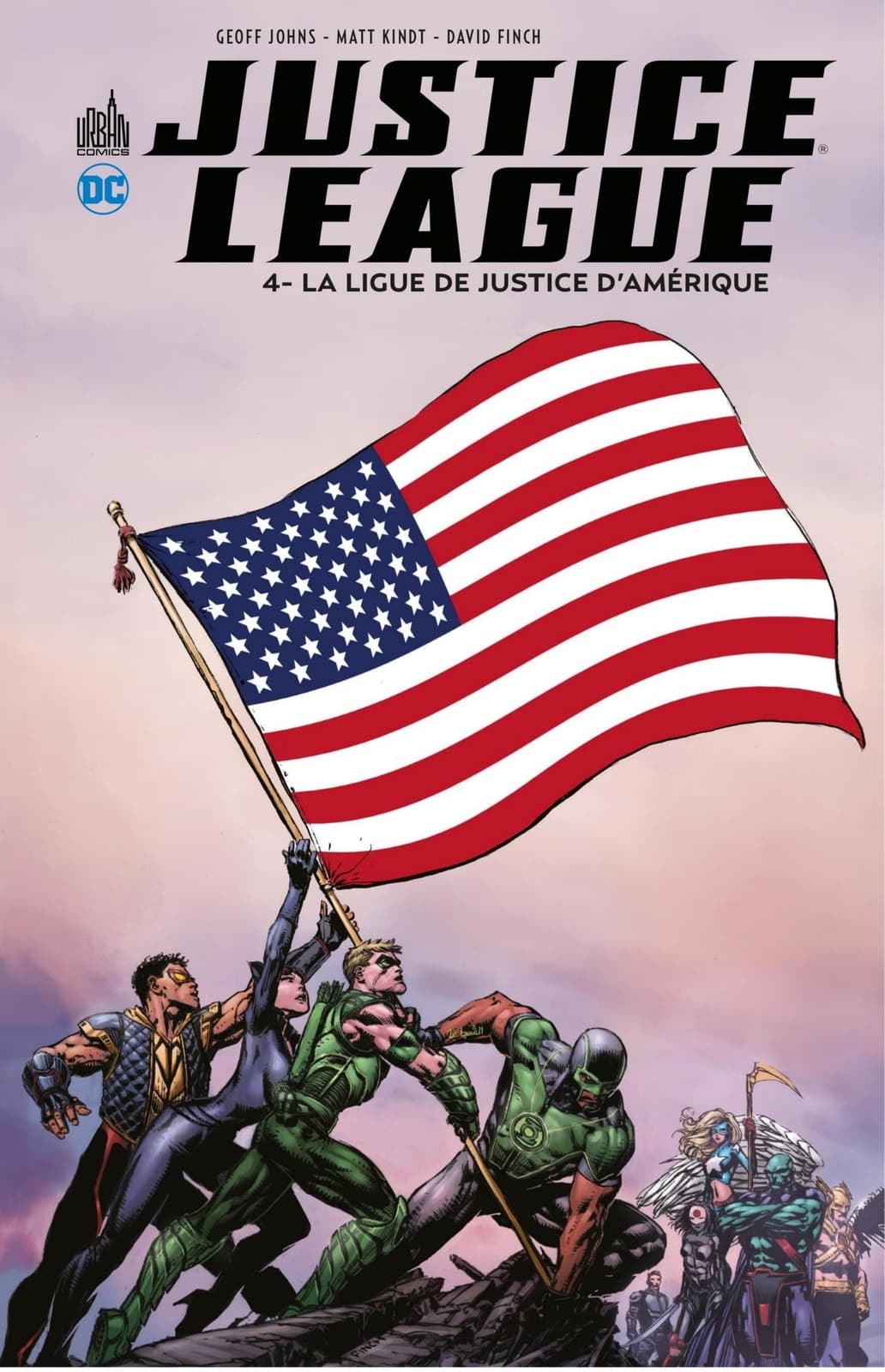 Justice League - Tome 4 - La Ligue de Justice d'Amérique - Cover