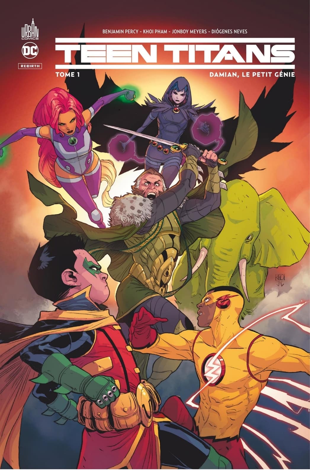 Teen Titans Rebirth - Tome 1 - Damian, le petit génie
