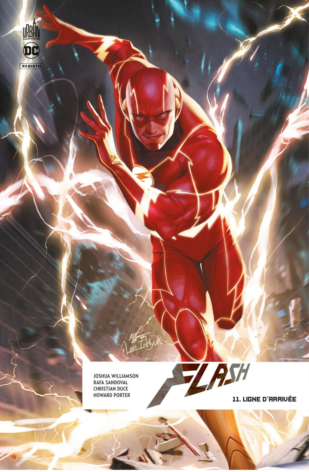 Flash Rebirth - Tome 11 - Ligne d'arrivée - Cover