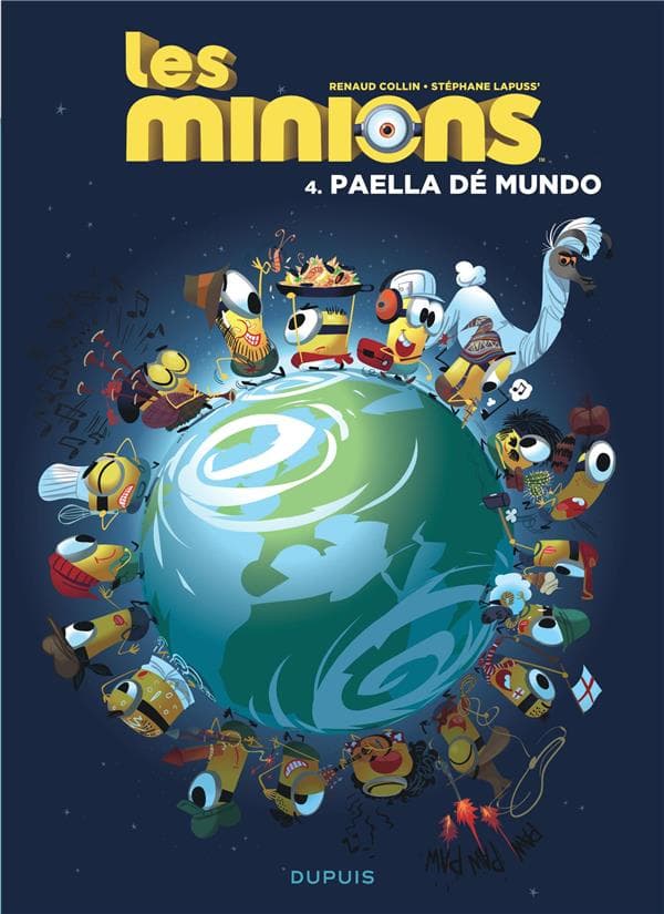 Les Minions Tome 4 : paella dé mundo - Cover