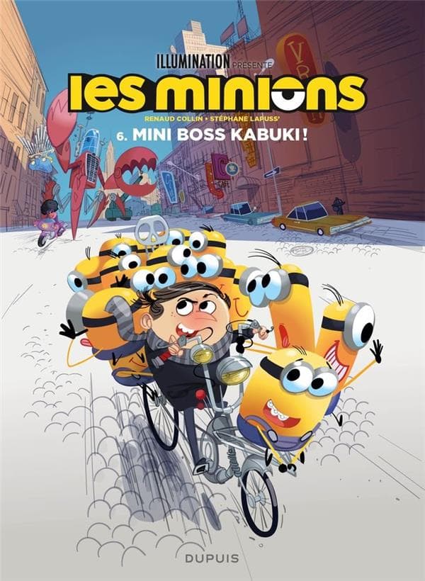 Les Minions Tome 6 : mini Boss Kabuki ! - Cover