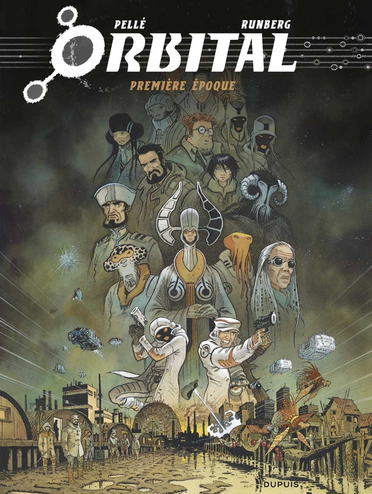 Orbital - L'intégrale - tome 1 - Première époque - Cover