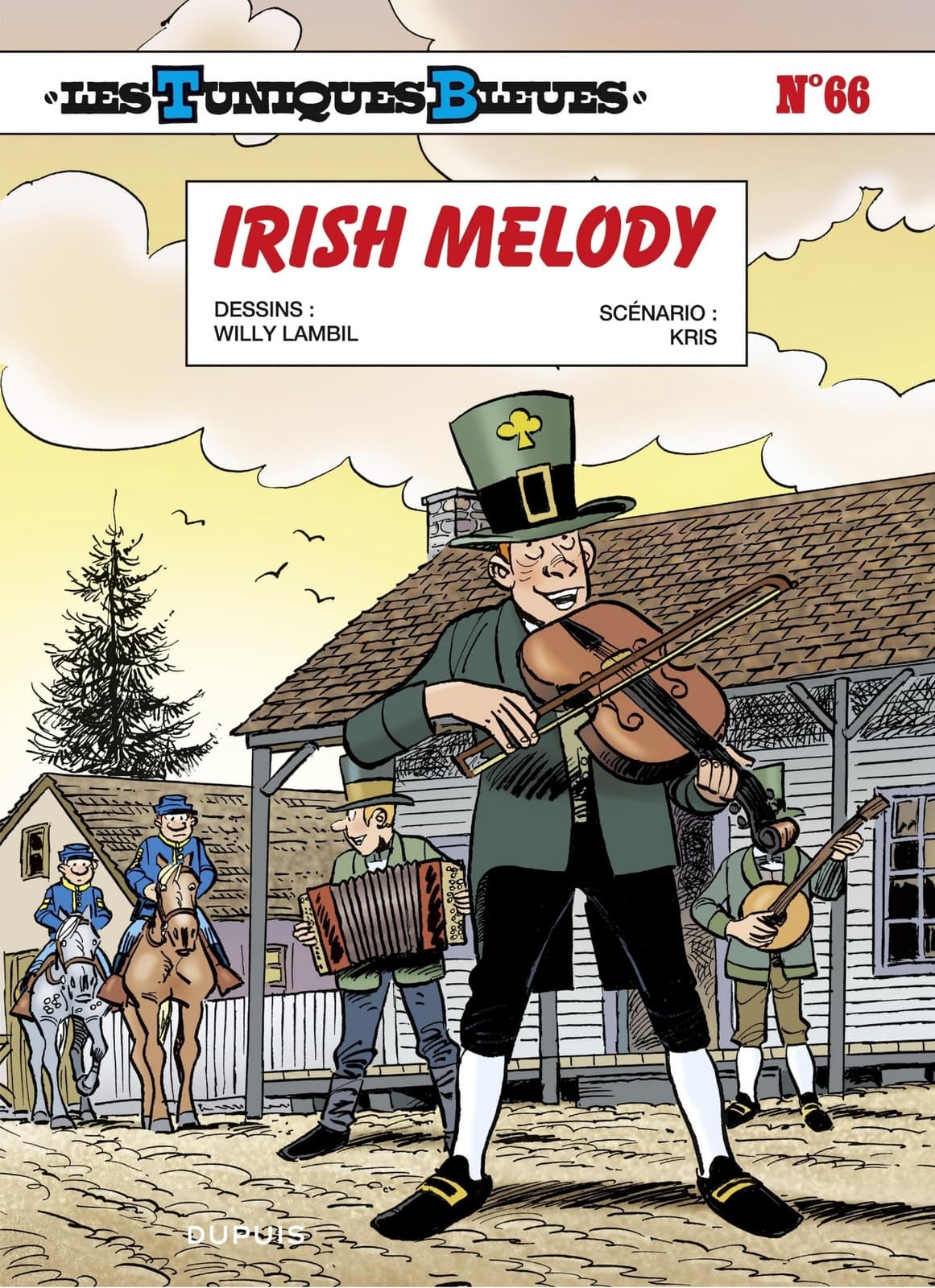 Les Tuniques Bleues - Tome 66 - Irish Melody - Cover