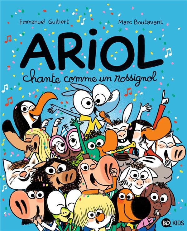 Ariol Tome 19 : Ariol chante comme un rossignol - Cover
