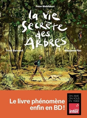 La Vie secrète des arbres en BD - Cover