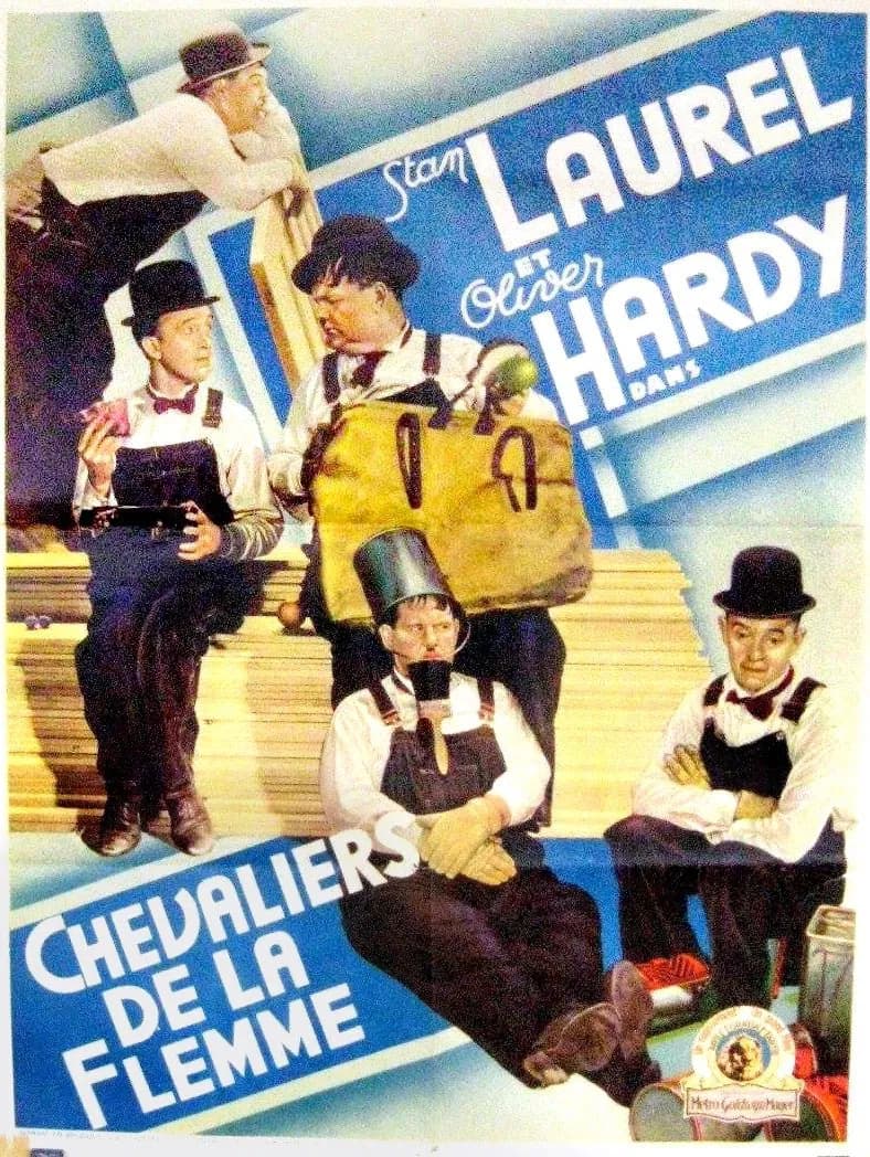 Laurel et Hardy menuisiers - Cover