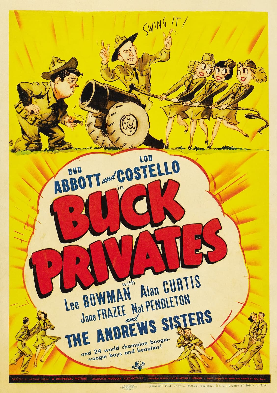 Buck Privates - Cover