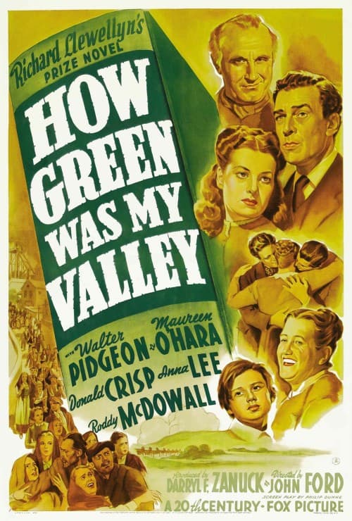How Green Was My Valley - Cover