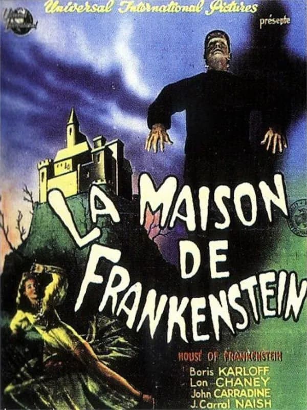 La Maison de Frankenstein - Cover