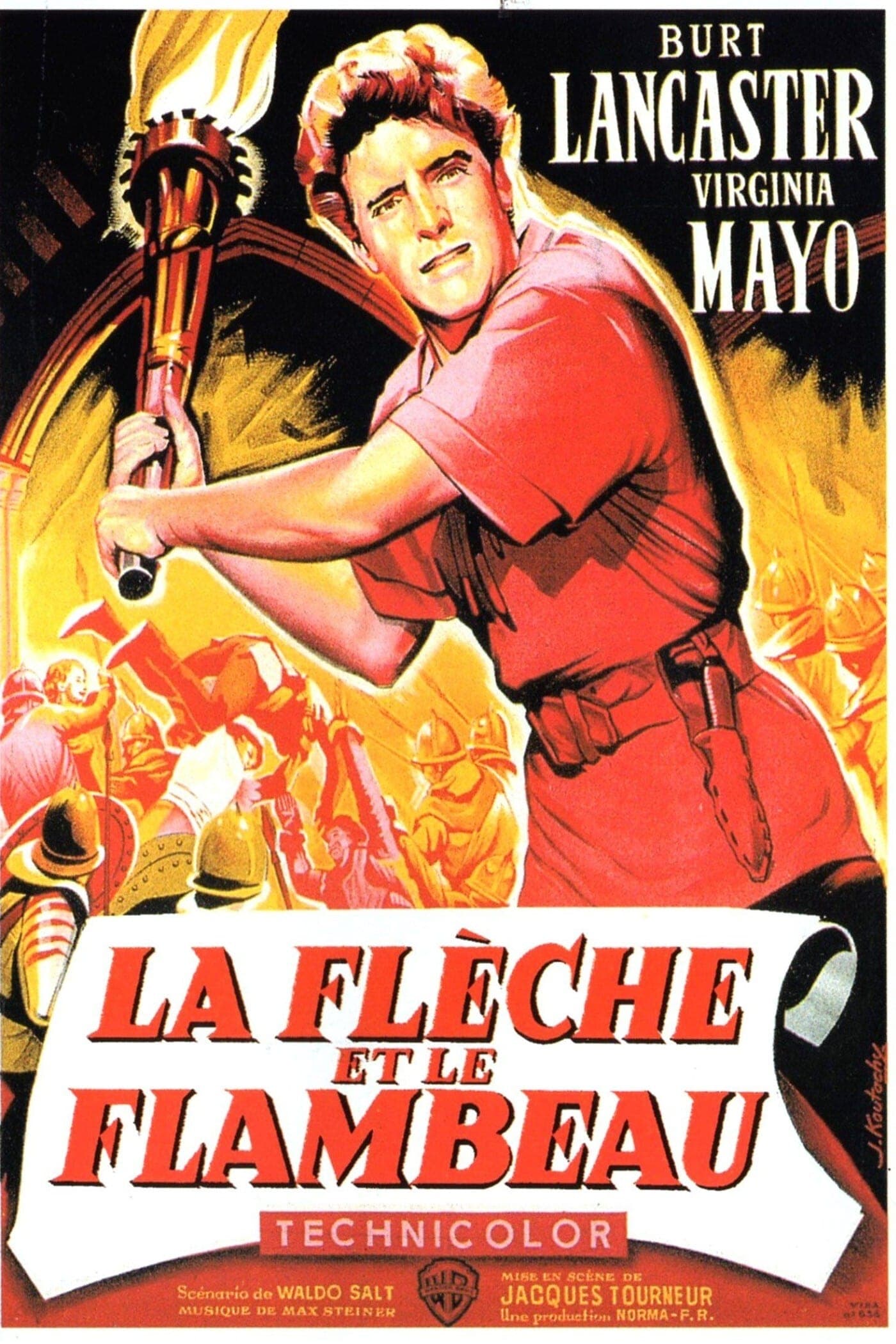 La Flèche et le flambeau - Cover
