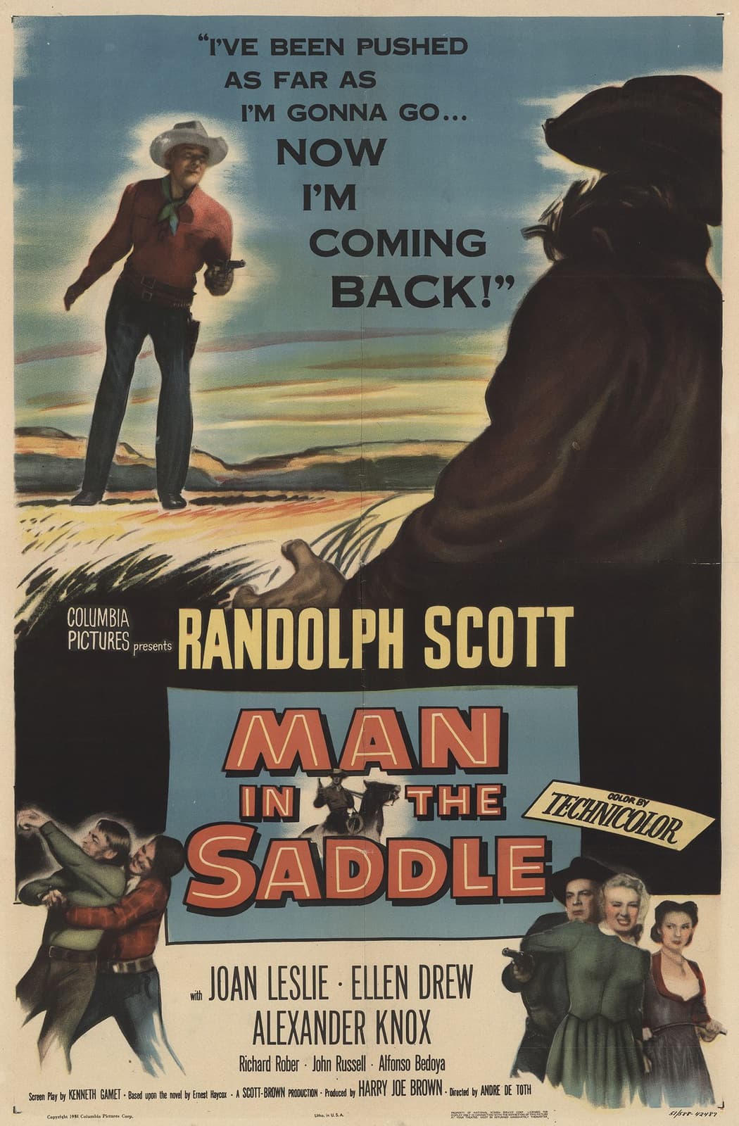 Man in the Saddle - Cover