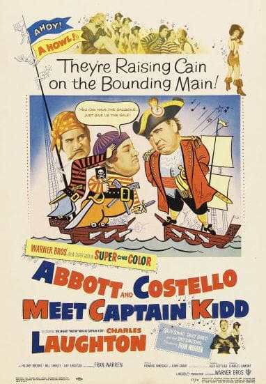 Abbott and Costello Meet Captain Kidd - Cover