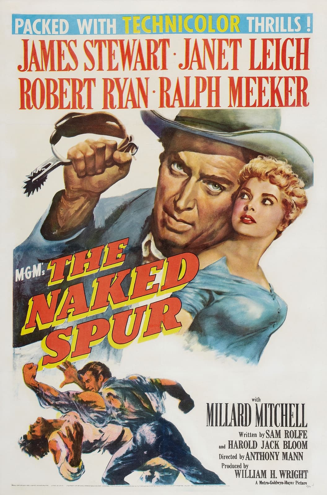 The Naked Spur - Cover