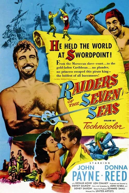Raiders of the Seven Seas - Cover