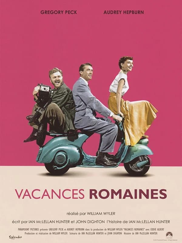 Vacances romaines - Cover