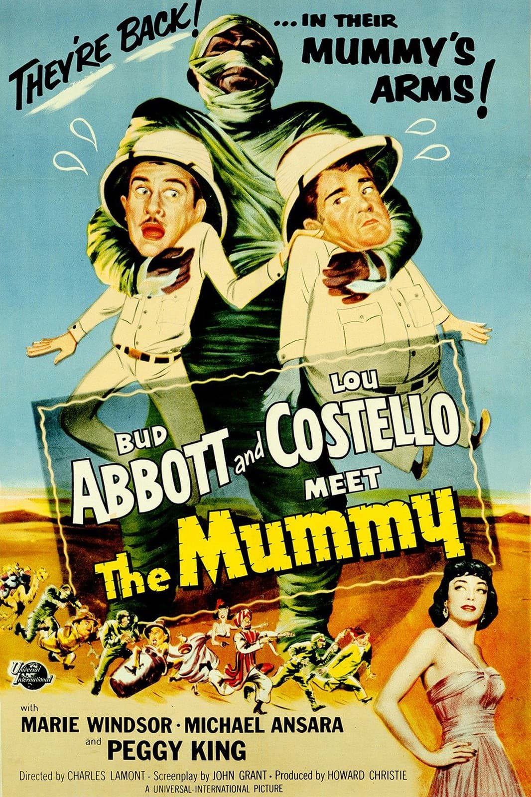 Abbott and Costello Meet the Mummy - Cover