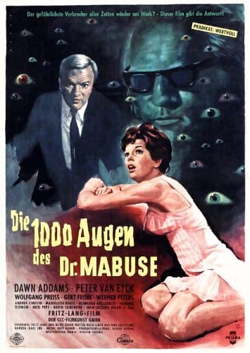 The Thousand Eyes of Dr. Mabuse - Cover