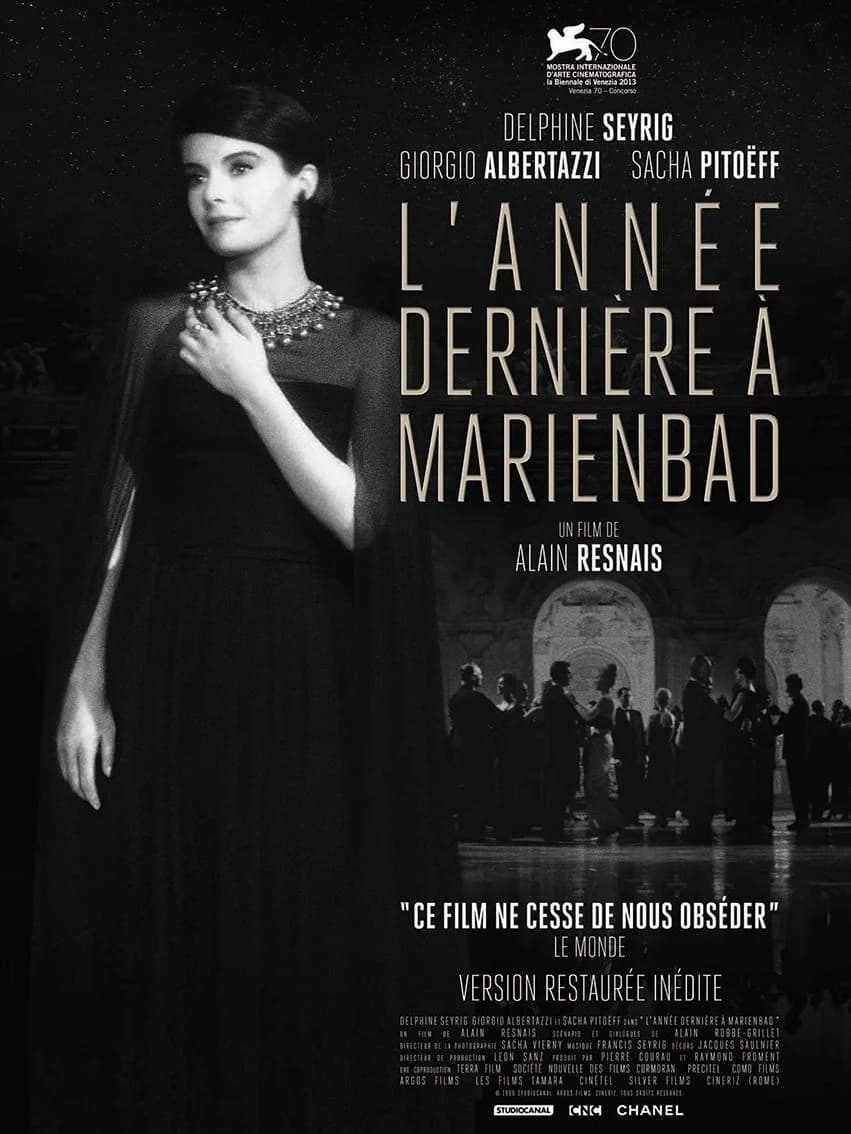 L'Année dernière à Marienbad - Cover