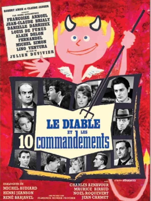 Le Diable et les dix Commandements - Cover