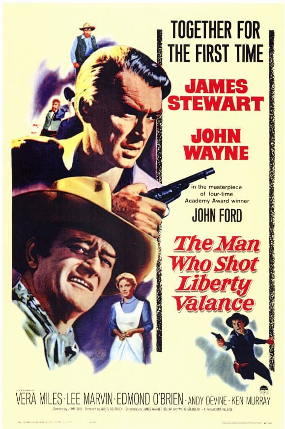 The Man Who Shot Liberty Valance - Cover
