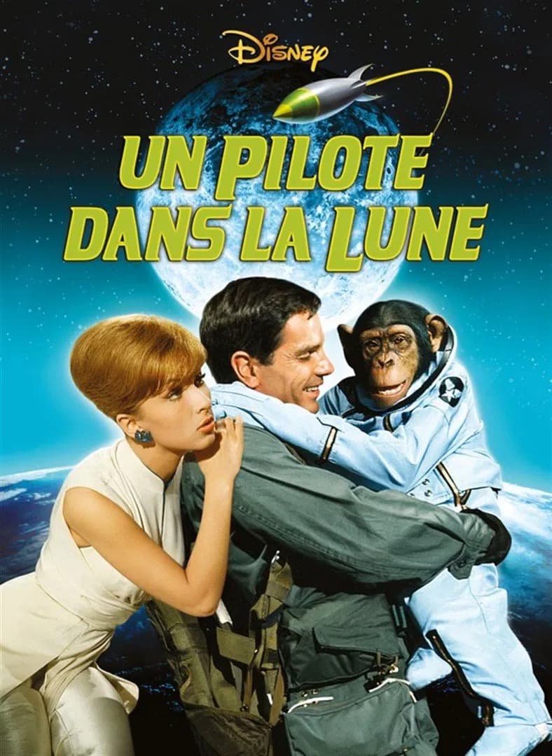 Un pilote dans la Lune - Cover