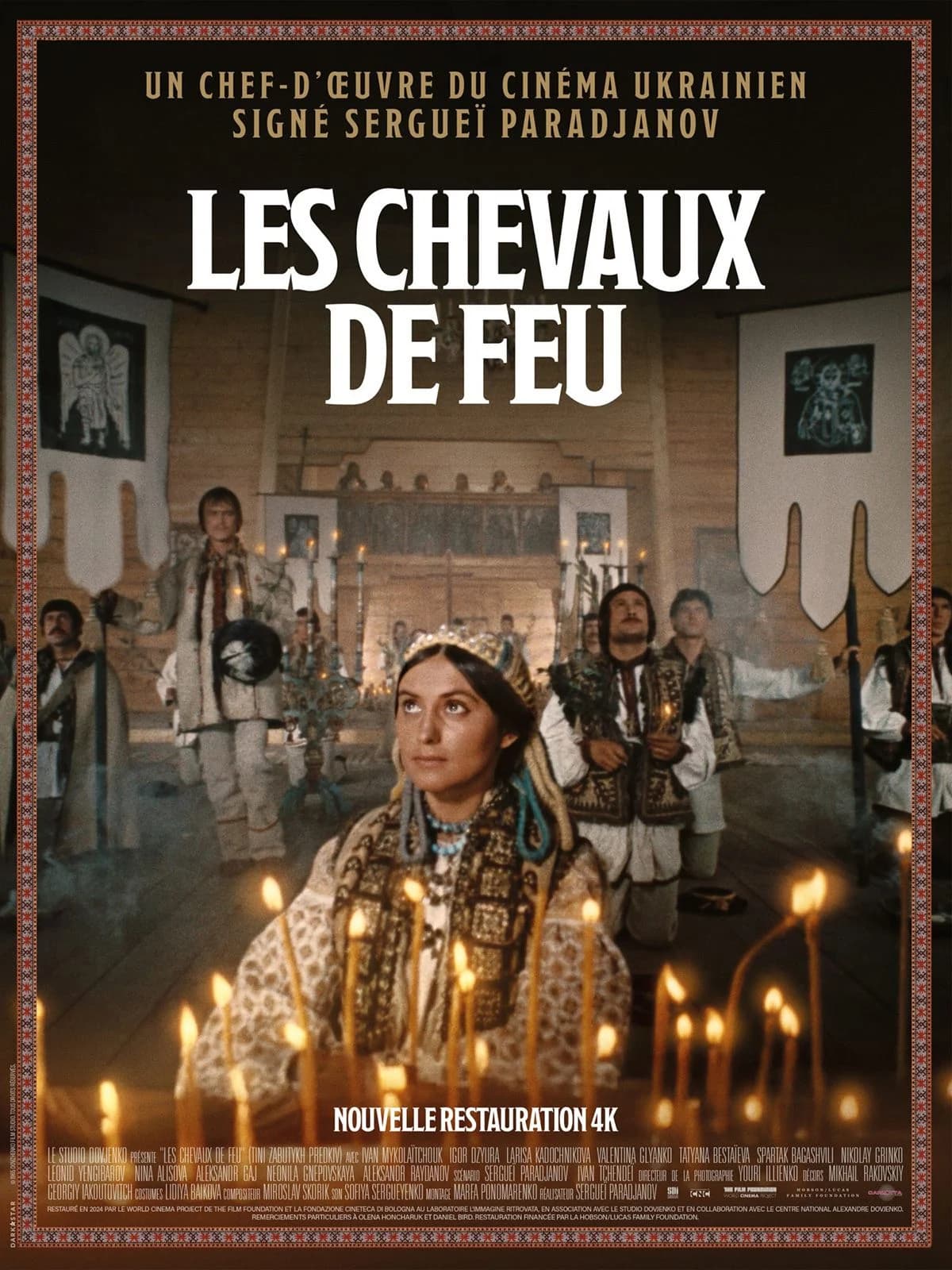Les Chevaux de feu - Cover