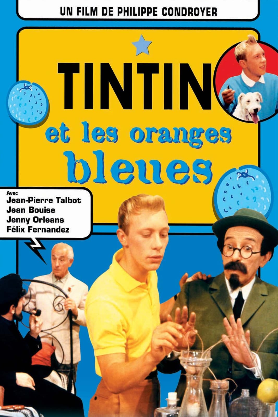 Tintin and the Blue Oranges - Cover