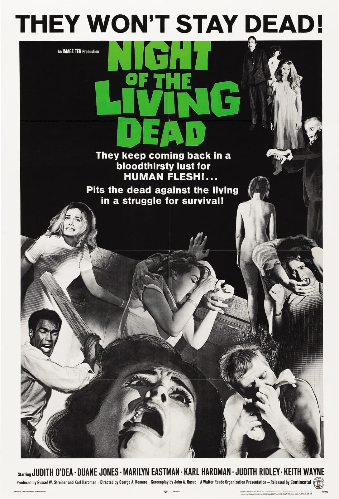 Night of the Living Dead - Cover