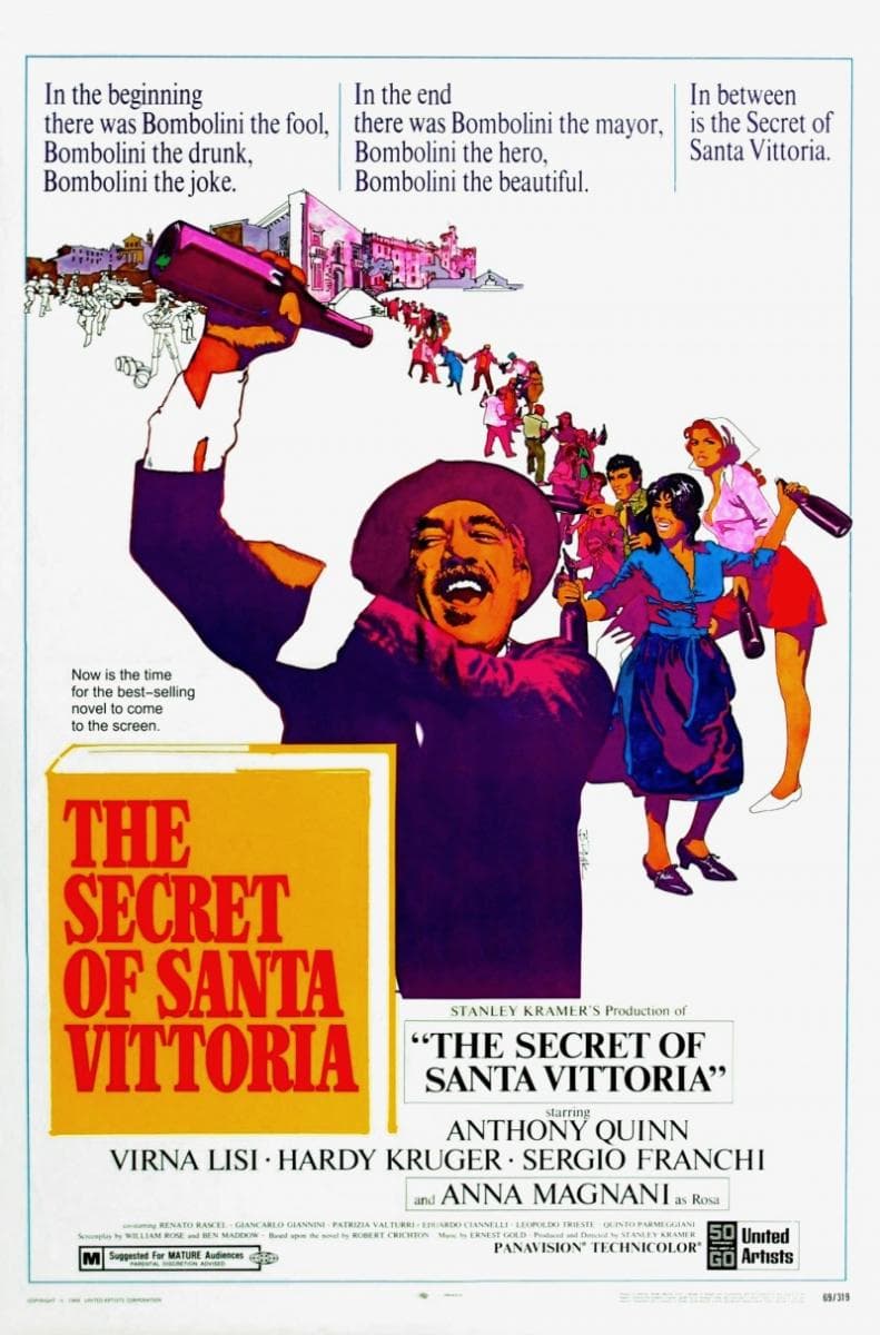 The Secret of Santa Vittoria - Cover