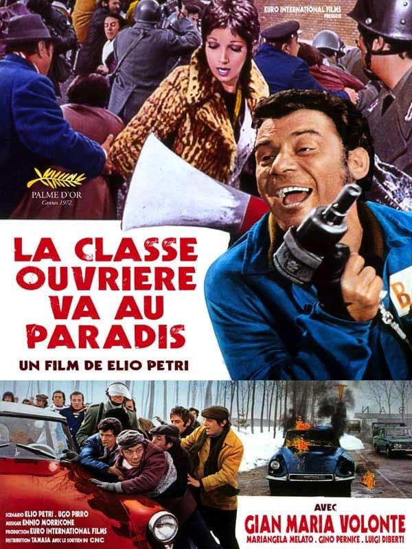 La Classe ouvrière va au paradis - Cover