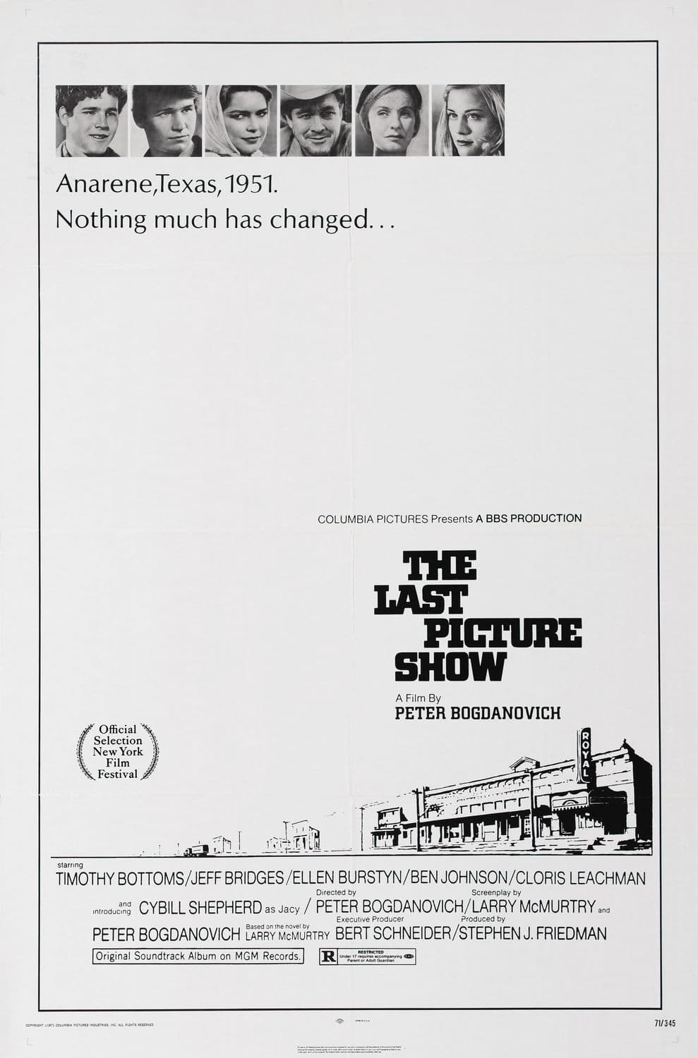 The Last Picture Show - Cover
