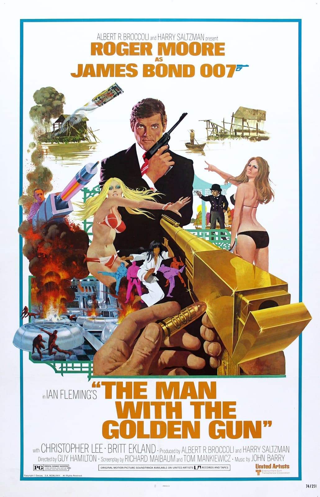 The Man with the Golden Gun - Cover