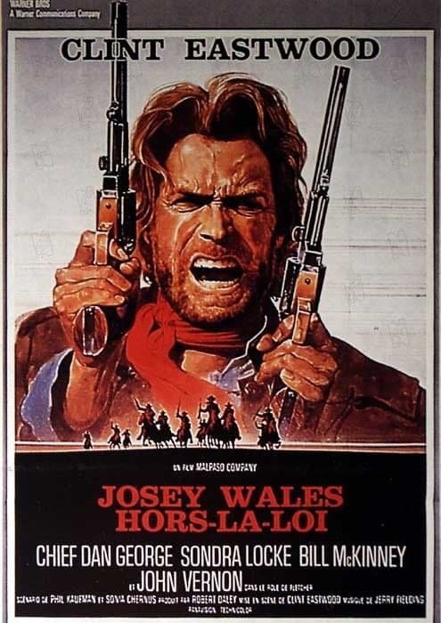 Josey Wales hors la loi - Cover
