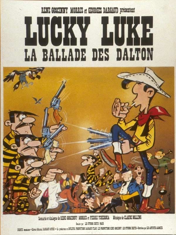 Lucky Luke: La Ballade des Daltons - Cover