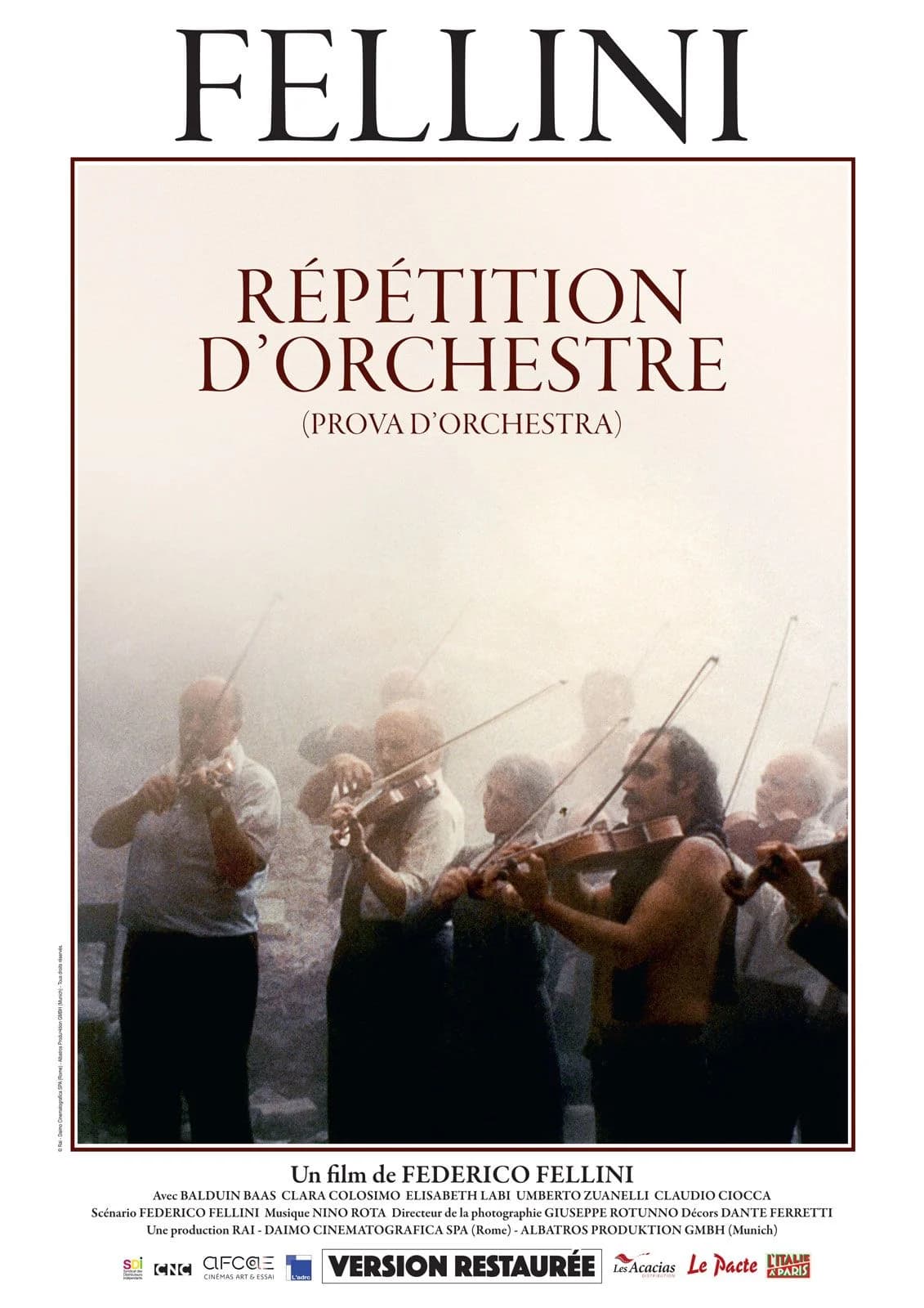 Répétition d'orchestre - Cover