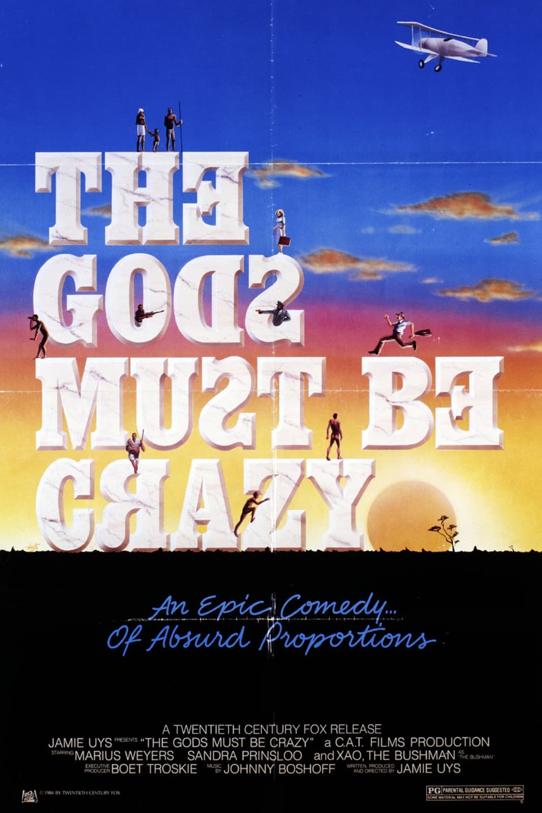 The Gods Must Be Crazy - Cover