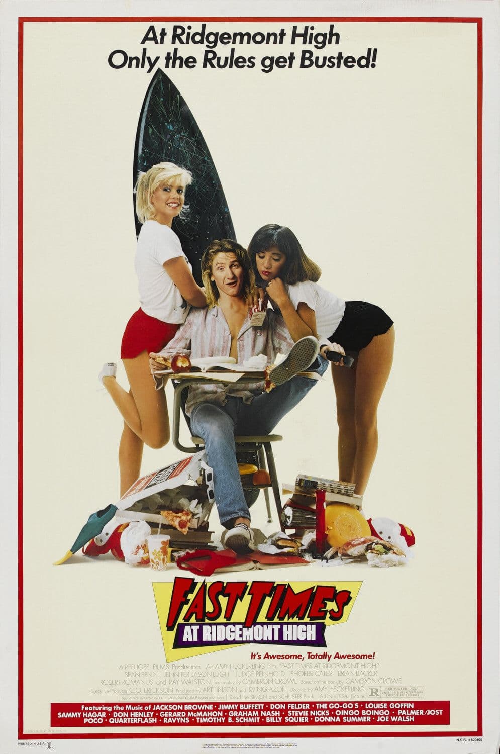 Fast Times at Ridgemont High - Cover